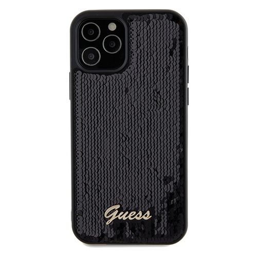 Etui Guess do iPhone 12, iPhone 12 Pro, Czarny na Arena.pl