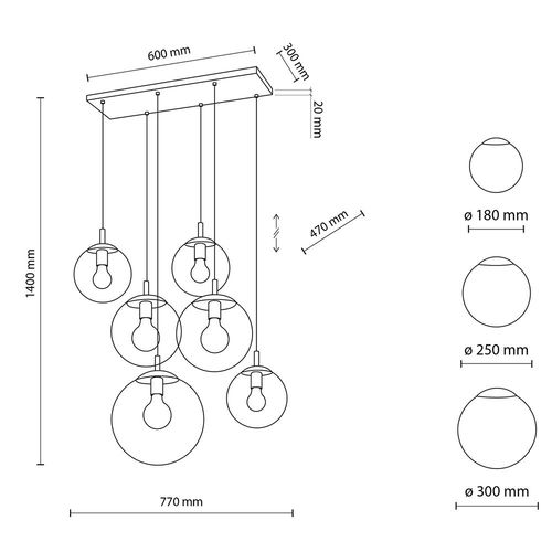 lampa wisząca esme mix 4819 tk lighting na Arena.pl