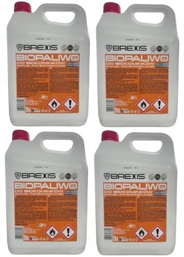 BIOPALIWO do KOMINKA BIOETANOL BEZWONNY 20L DŁUGO PALĄCY na Arena.pl