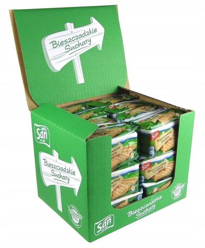 Suchary Bieszczadzkie San 90g na Arena.pl