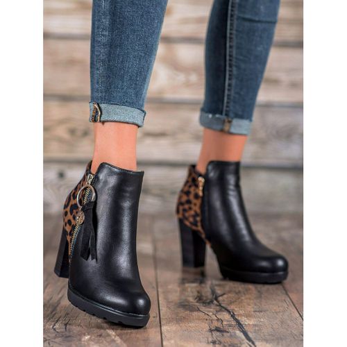 Botki Damskie Leopard Print r.36 na Arena.pl