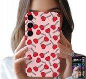 ETUI DO SAMSUNG GALAXY A05S - KOBIECE, MODNE WZORY LIZAKI W SERCA CASE
