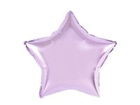 Balon foliowy gwiazda, jasno fioletowy, 45 cm (18 cali) [balon na hel]