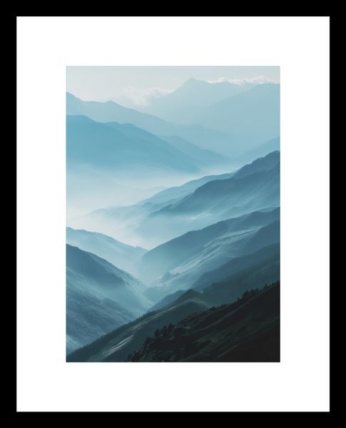 Plakat 13x18cm Między Chmurami zdjęcie 3