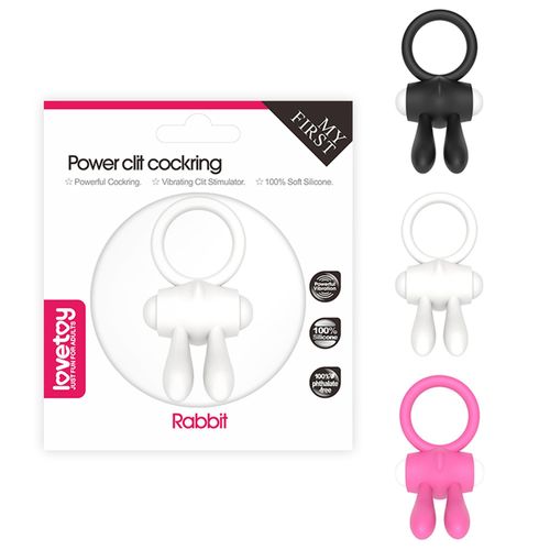 Power Clit Silicone Cockring White na Arena.pl