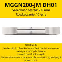 Płytka MGGN Rozmiar: MGGN200-JM DH01