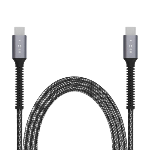 Fixed | Armor Cable USB-C/USB-C, 2 m, 240W | FIXDA-CC2-GR na Arena.pl