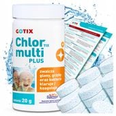 Chlor do Basenu Jacuzzi SPA Tabletki Multifunkcyjne Chemia do Basenu -