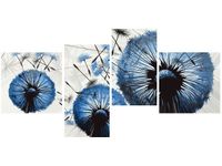 140CM 70 OBRAZ DMUCHAWCE NIEBIESKIM KOLORZE ŚCIENNY