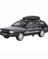 VW SANTANA WAGON METALOWY MODEL SAMOCHODU 1:32 DŹWIĘK ŚWIATŁO CZARNY BLACK