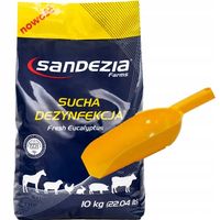 Sandezia sucha dezynfekcja zestaw 4kg + łopatka