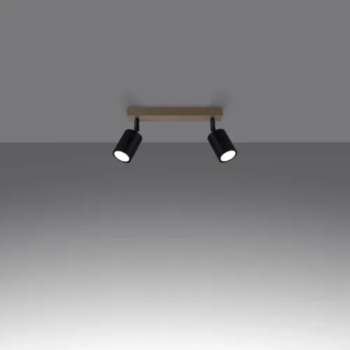 Plafon VERDO 2 czarny na Arena.pl