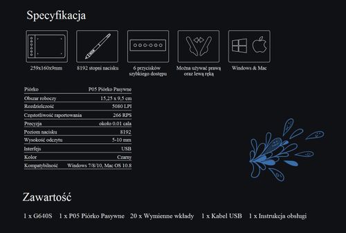 Tablet graficzny Xp-Pen Star G640S na Arena.pl