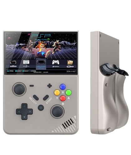 Konsola przenośne R43 Pro Gra elektroniczna 64GB Emulator gier PSP/PS1/MAME/CPS1/CPS2/CPS3/MD/NES/SFC/SNES/MD/GBC/GBA/GB CZARNY na Arena.pl