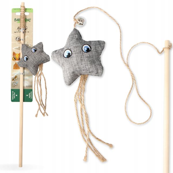 Wędka dla kota - gwiazdka zdjęcie 1