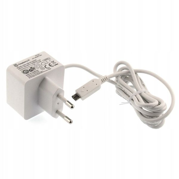Oficjalny zasilacz Raspberry Pi 5V 2,5A microUSB zdjęcie 1