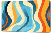 Obraz 90x60cm Tańczące Fale