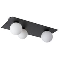 Loftowy plafon ARGON 33279 Sigma szklane kule balls czarne