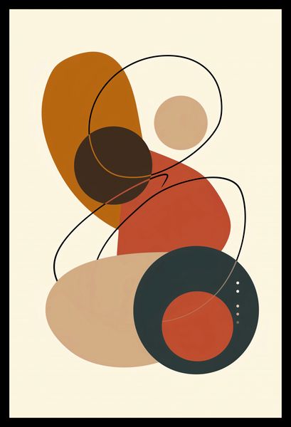 Plakat 30x45cm Geometria Harmonii zdjęcie 2