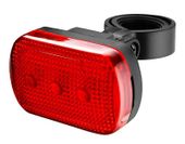 Lampka do roweru tył - 3 LED - do sztycy