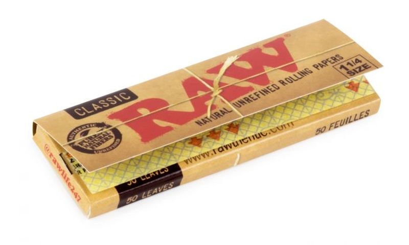 Bibułki RAW Classic 1 1/4 zdjęcie 3
