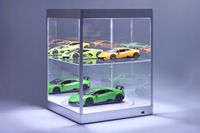 TRIPLE9 TRIPLE9 GABLOTKA 2-POZ.DO MODELI 1:18 obrotowa,srebrna