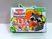 Dzieci kontra rodzice gra Memory zwierzaki 71373