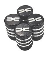 DACIA nakrętki na wentyle ALUMINIOWE kapturki DACIA wentylki 4szt NOWE LOGO