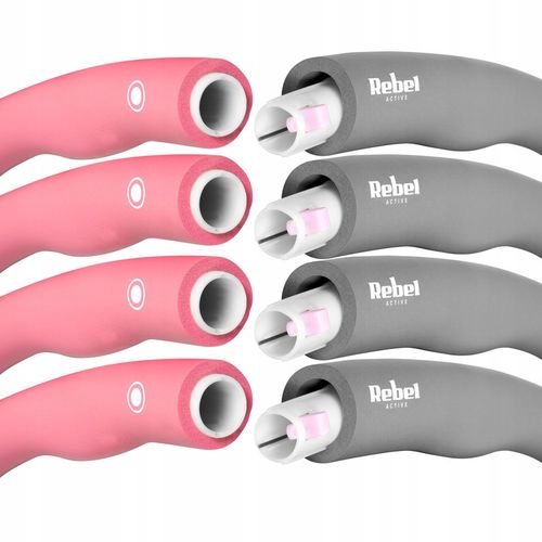 Hula Hop koło odchudzające do ćwiczeń składane regulowane z wypustkami 95cm na Arena.pl