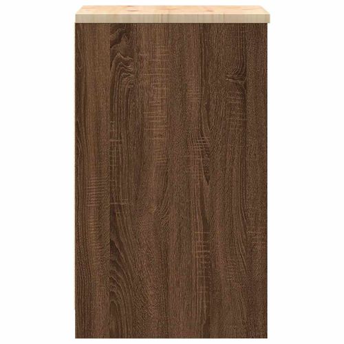 Garażowa szafka do przechowywania Brązowy dąb 40x51x85 cm na Arena.pl