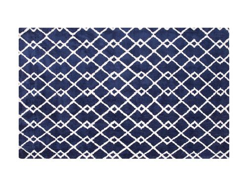 Dywan 140 X 200 Cm Niebieski Serres na Arena.pl