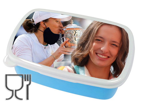 Pojemnik śniadaniowy - Lunchbox - Iga Świątek dla fana/fanki na Arena.pl