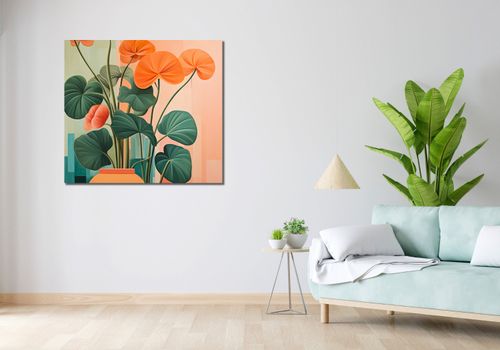 Obraz 100x90cm Kwiatowa Harmonia na Arena.pl