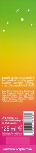 Hair in Balance by ONLYBIO Peeling enzymatyczny do skóry głowy 125 ml na Arena.pl