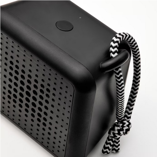 Głośnik bezprzewodowy Bluetooth USB-C wodoodporny IP67 5W 80h VAPPEBY czarny zdjęcie 2
