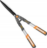 NOŻYCE DO ŻYWOPŁOTU RĘCZNE ALUMINIOWE OSTRZE FALISTE Z TEFLONEM SK-5 200 MM