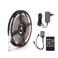 Taśma LED RGB 3m 12V Aigostar sterowana muzyką i pilotem do efektów świetlnych