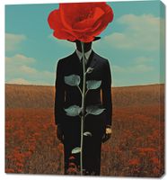 Obraz 90x100cm Obserwator zza Maku