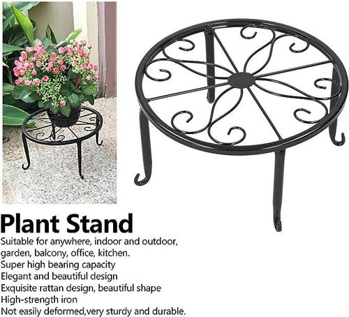 Wytrzymały Stojak Doniczkowy Podstawka na Rośliny na Arena.pl