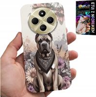 ETUI DO XIAOMI REDMI 14C 4G - PSIE RASY PSIE WZORY POKROWIEC + FOLIA