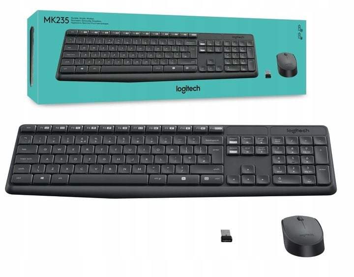 Zestaw LOGITECH MK235 Wireless Desktop 920-007931 zdjęcie 14