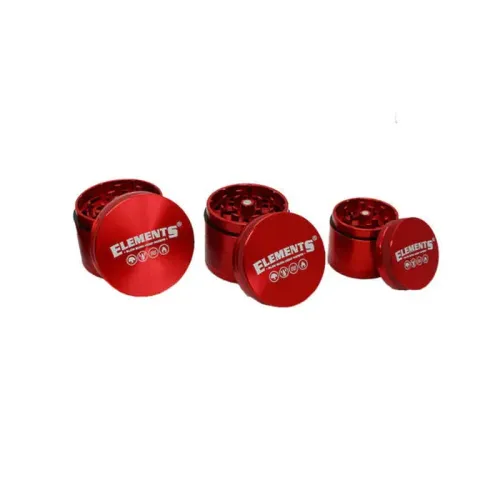 metalowy młynek 4-częściowy elements red mini 40 mm na Arena.pl