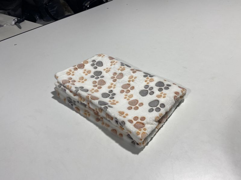 Koc Polarowy 100X70 Cm Łapy Jasne zdjęcie 11