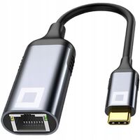 PRZEJŚCIÓWKA USB-C ETHERNET ADAPTER KARTA SIECIOWA LAN GIGABIT RJ45 1000 MB