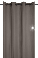 ZASŁONA 135X240 CM NA PRZELOTKACH GOTOWA ZACIEMNIAJĄCA DO SALONU KÓŁKACH
