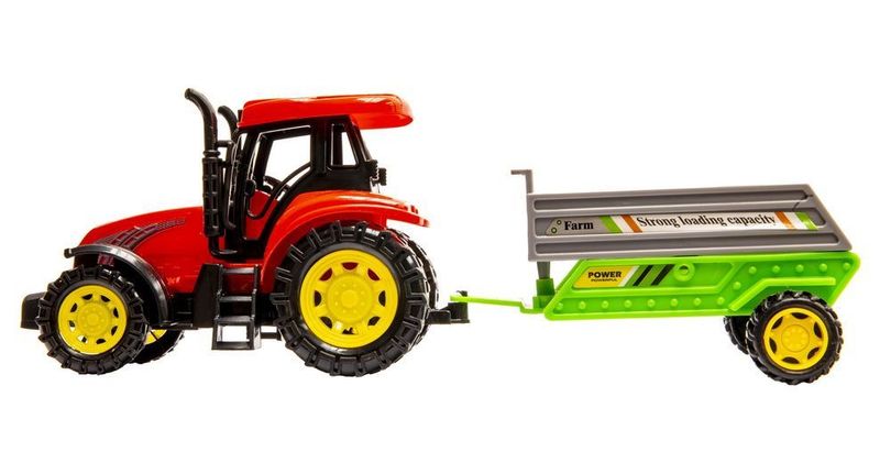 Traktor z przyczepą zdjęcie 1