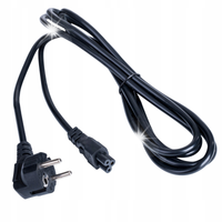 Kabel zasilający Akyga AK-NB-01A CEE 7/7 - IEC C5 do notebooka (koniczynka)