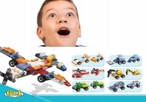 KALENDARZ ADWENTOWY 24 ELEMENTY KLOCKI DINOZAUR SAMOCHODY na Arena.pl