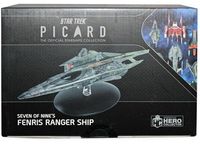 model kolekcjonerski statku eaglemoss star trek seven of nine's fenris r