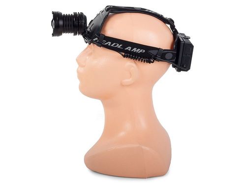 LATARKA CZOŁOWKA LED IPX6 3 OGNIWA POWERBANK AKU USC C na Arena.pl